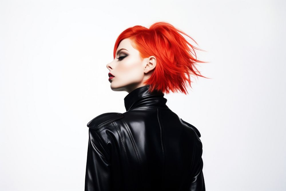Cool red hair woman. AI generated Image by rawpixel.