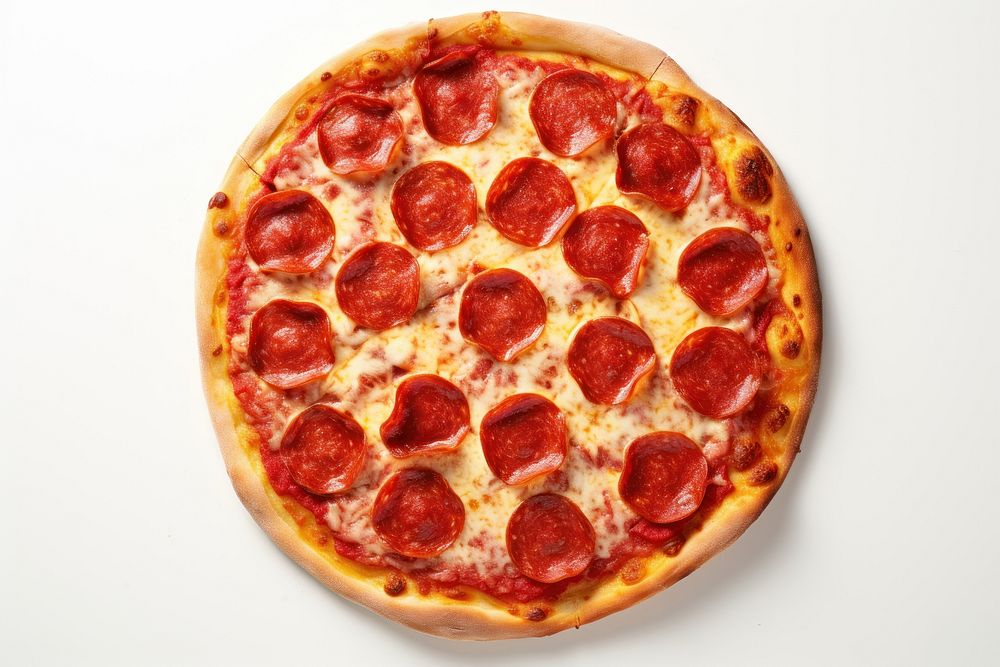 Pepperoni Pizza pizza pepperoni food. AI generated Image by rawpixel.