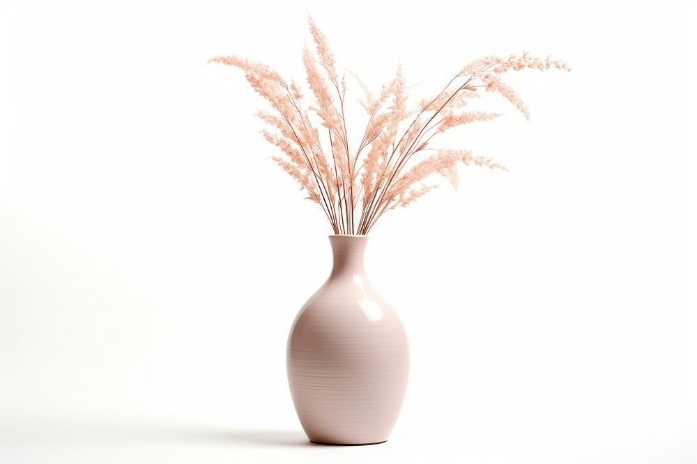 Modern vase Tall style flower plant. AI generated Image by rawpixel.