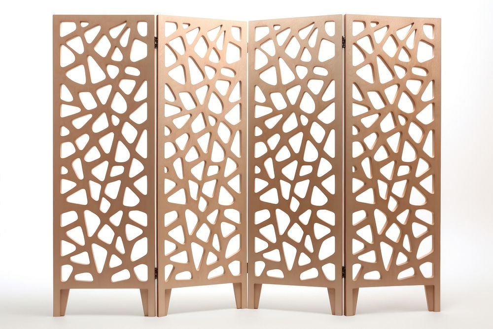 Modern Room divider wood architecture. AI generated Image by rawpixel.