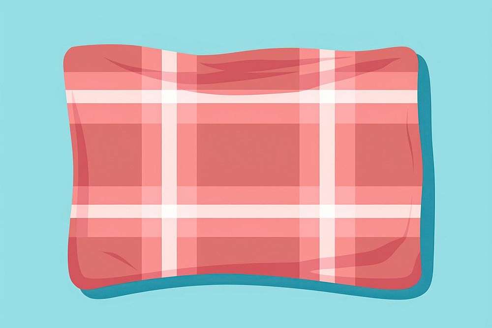 Plaid towel rectangle pattern textile. AI generated Image by rawpixel.