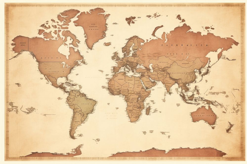 Map backgrounds world topography. AI generated Image by rawpixel.