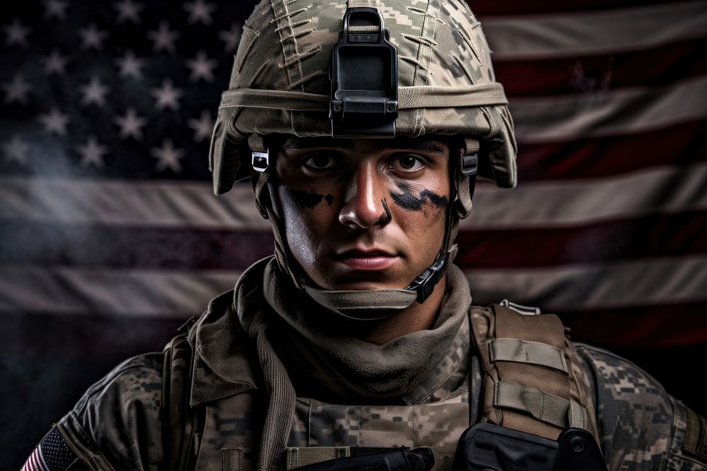 Army Soldier soldier army military. AI generated Image by rawpixel.