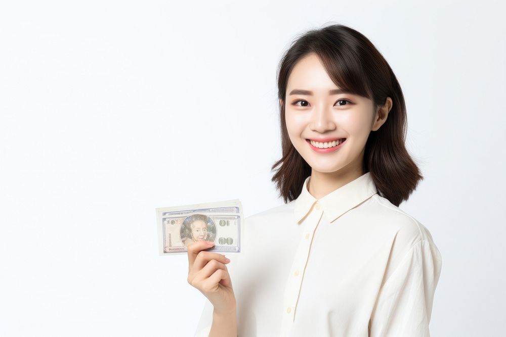 Young Women holding person money. AI generated Image by rawpixel.
