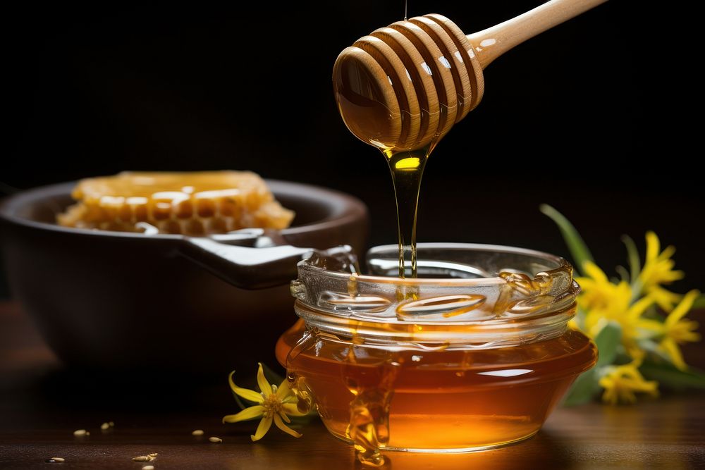 New Zealand dish honey food freshness. AI generated Image by rawpixel.