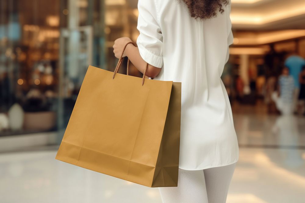 Shopping bag, packaging design resource