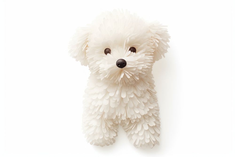 Puppy mammal animal white. AI generated Image by rawpixel.