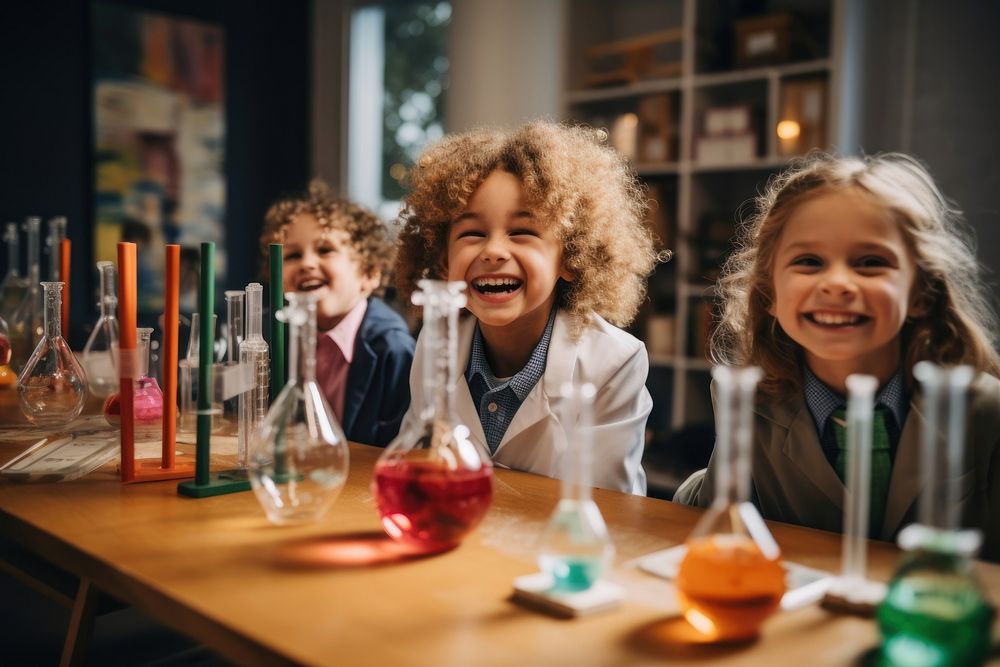 Classroom laughing student science. | Premium Photo - rawpixel