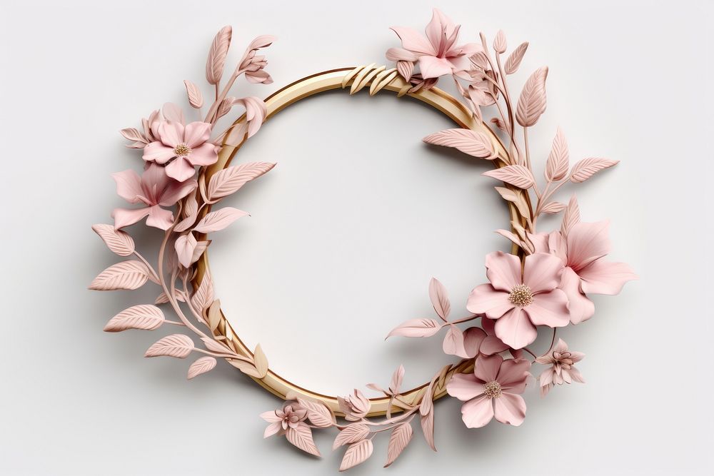 Jewelry flower wreath plant. AI generated Image by rawpixel.