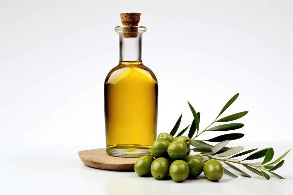 Olive bottle food container. AI generated Image by rawpixel.