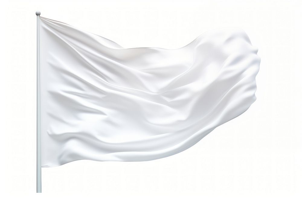 White flag backgrounds white background patriotism. AI generated Image by rawpixel.