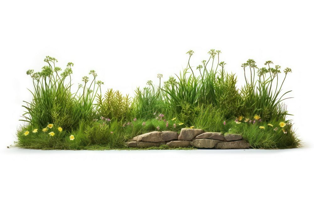 Flower grass outdoors nature. AI generated Image by rawpixel.