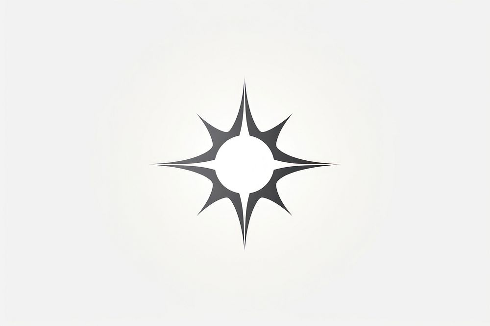 Celestial symbol logo abstract. AI generated Image by rawpixel.