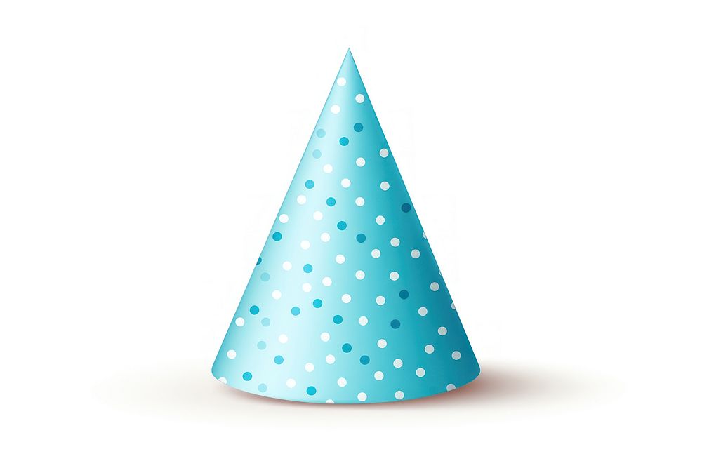 Party Hat hat white background celebration. AI generated Image by rawpixel.