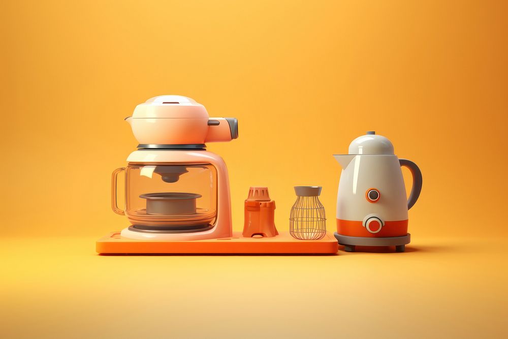 Cooking appliance mixer technology. AI generated Image by rawpixel.
