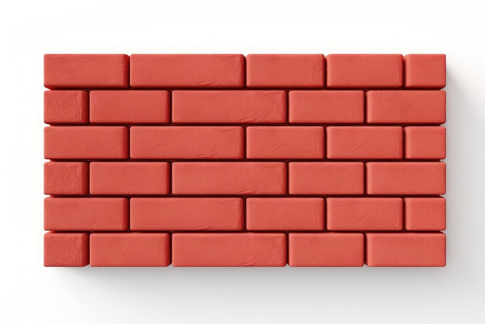 Brick wall architecture backgrounds white background. AI generated Image by rawpixel.