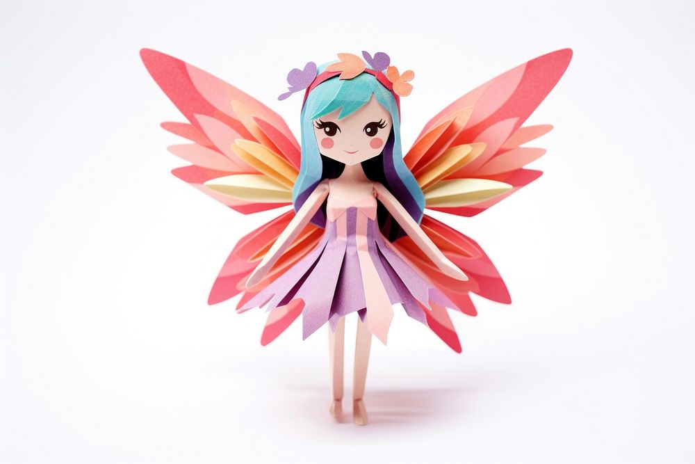 Fairy figurine doll toy. AI generated Image by rawpixel.