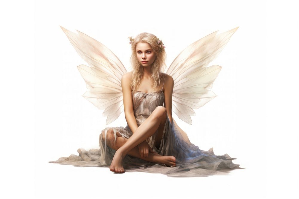 Fairy fashion angel adult. AI generated Image by rawpixel.