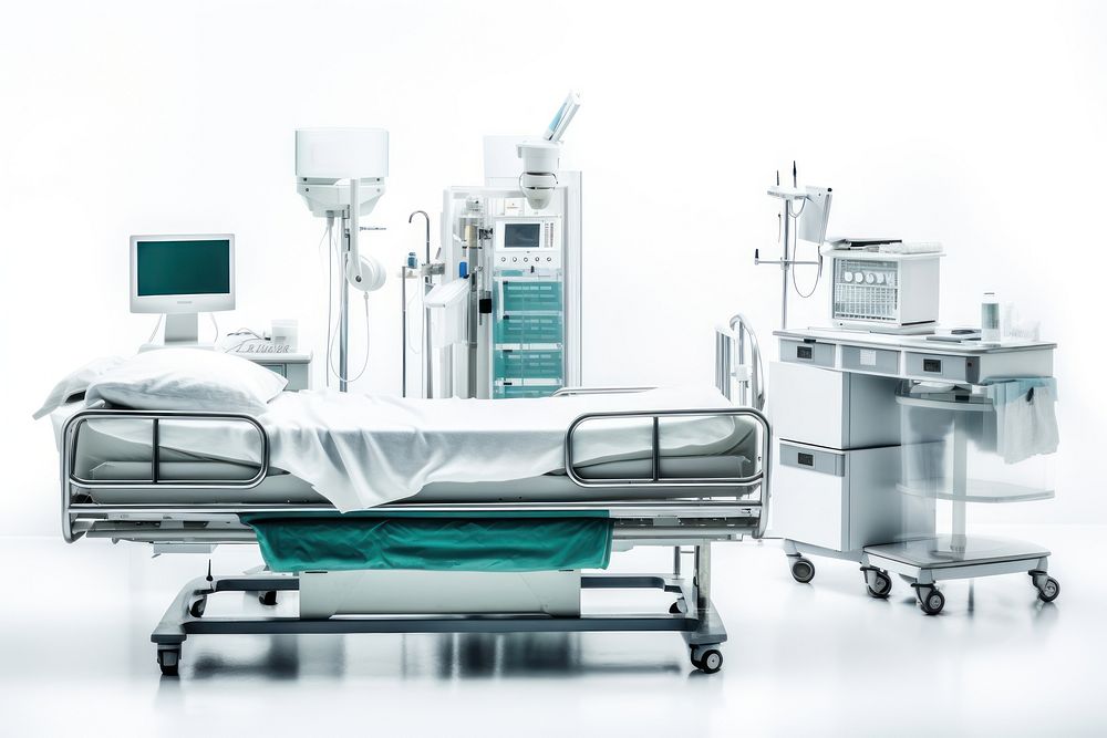 Healthcare industry furniture hospital surgery. AI generated Image by rawpixel.