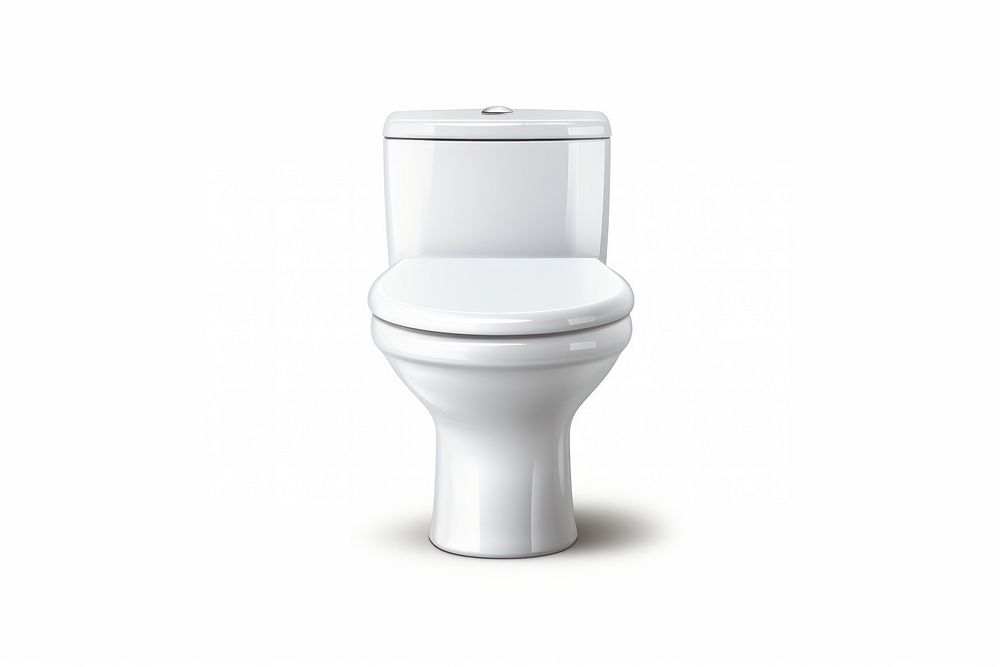 Toilet bathroom white background restroom. AI generated Image by rawpixel.