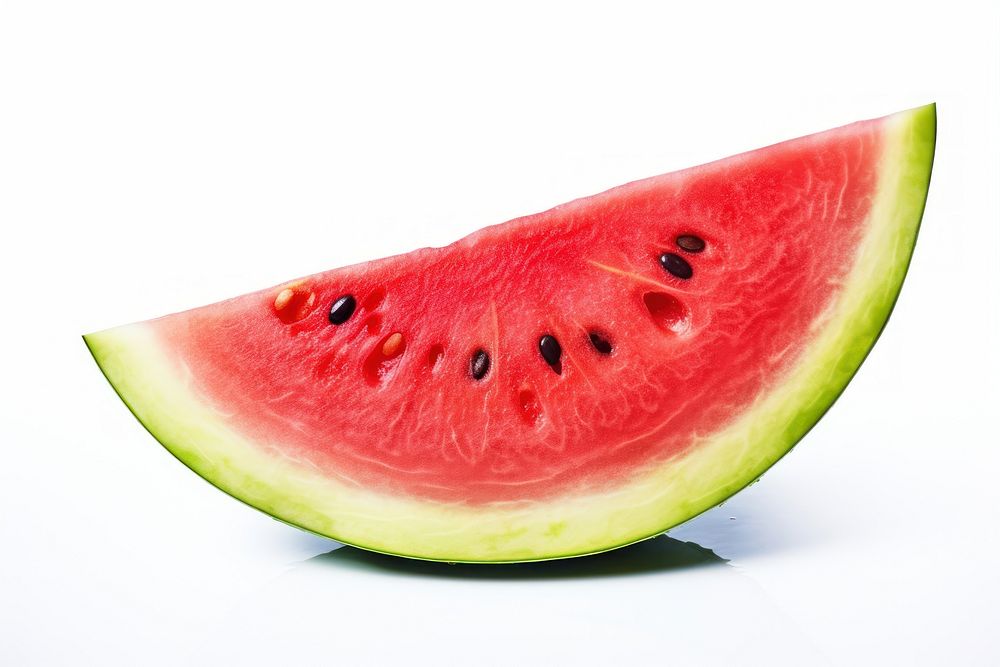 Watermelon slice fruit plant food. AI generated Image by rawpixel.