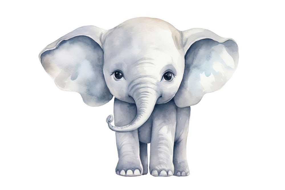 Elephant wildlife animal mammal. AI generated Image by rawpixel.