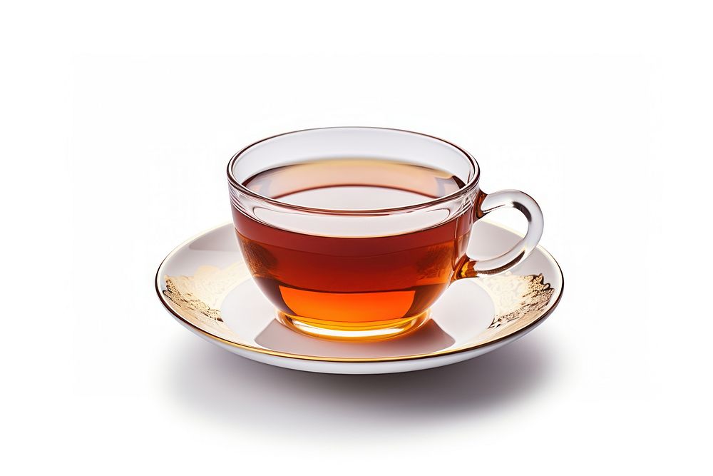 Tea cup saucer drink. AI generated Image by rawpixel.
