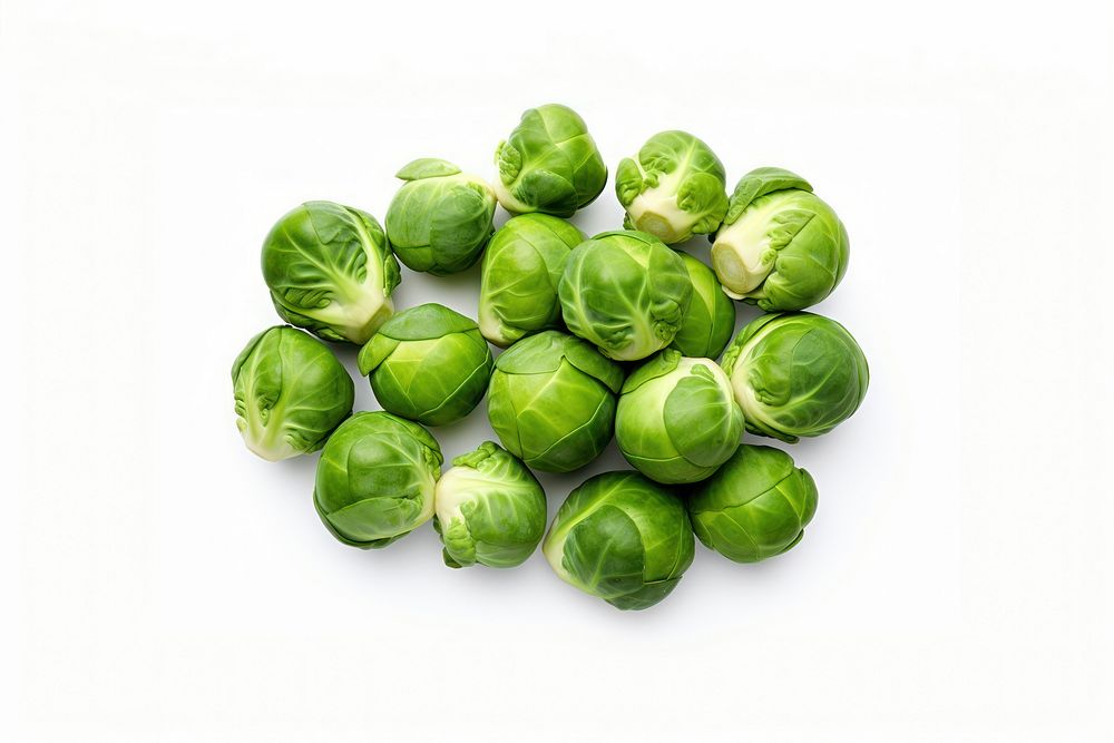 Brussels sprouts vegetable plant food. AI generated Image by rawpixel.
