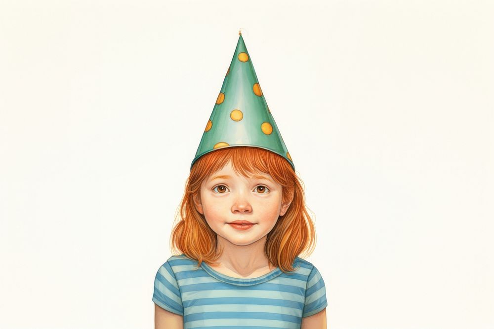 Birthday party hat celebration. AI generated Image by rawpixel.