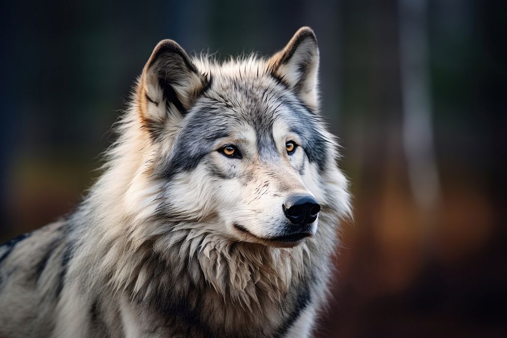 Gray wolf animal mammal dog. 