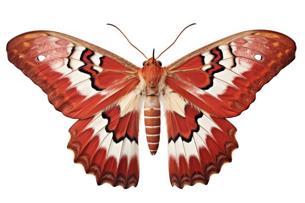 Moth-butterflies butterfly animal insect. AI generated Image by rawpixel.