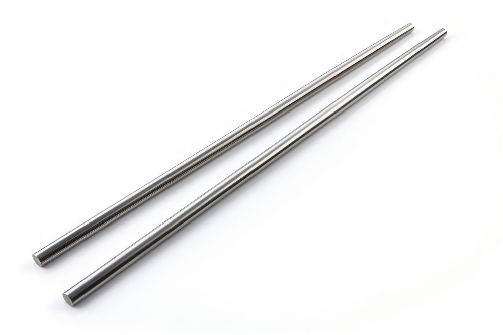 Chopsticks steel white background stainless steel. AI generated Image by rawpixel.