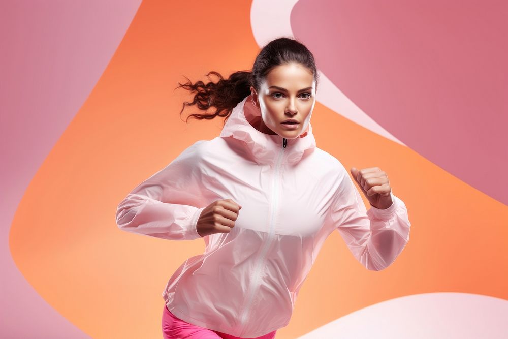 Fitness running jogging sports. AI generated Image by rawpixel.