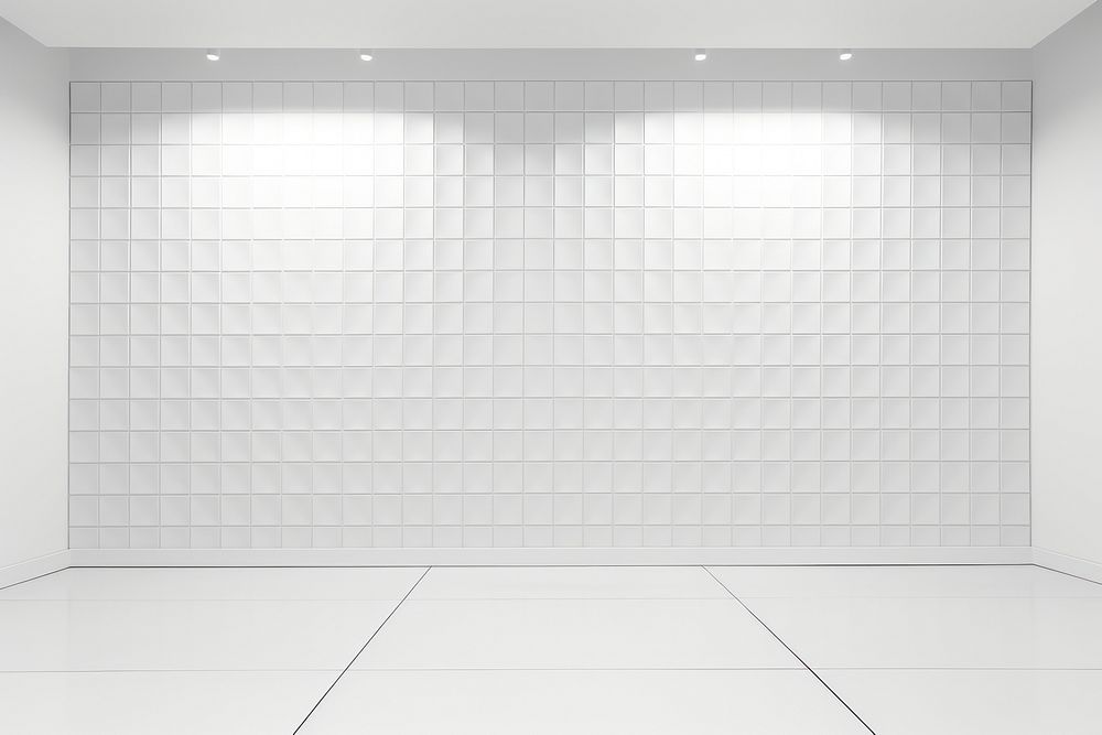White patterned wall architecture building tile. AI generated Image by rawpixel.