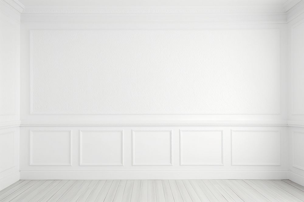 White patterned wall room architecture backgrounds. 