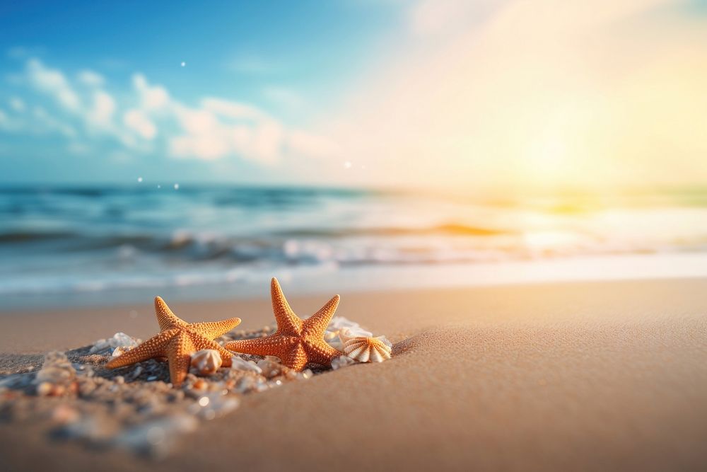 Summer sea outdoors nature. AI generated Image by rawpixel.