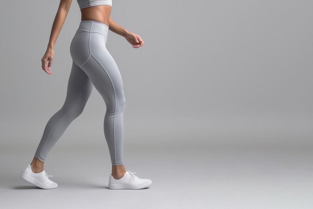 Photo of a female wearing Waist Running Yoga Stretch Cargo Legging. AI generated Image by rawpixel. 