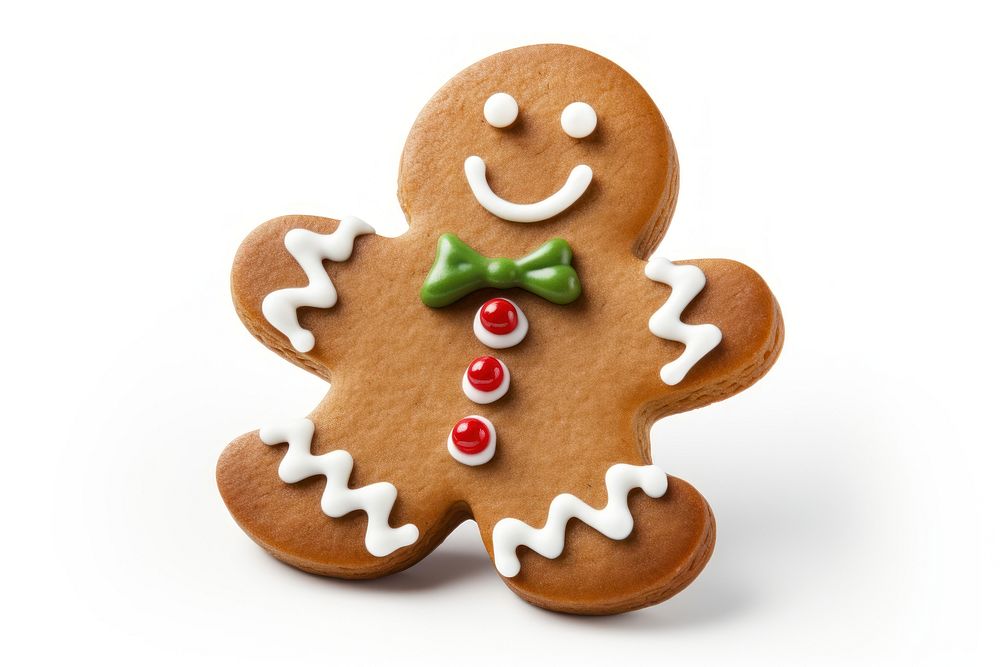 Christmas cookie gingerbread dessert icing. AI generated Image by rawpixel.