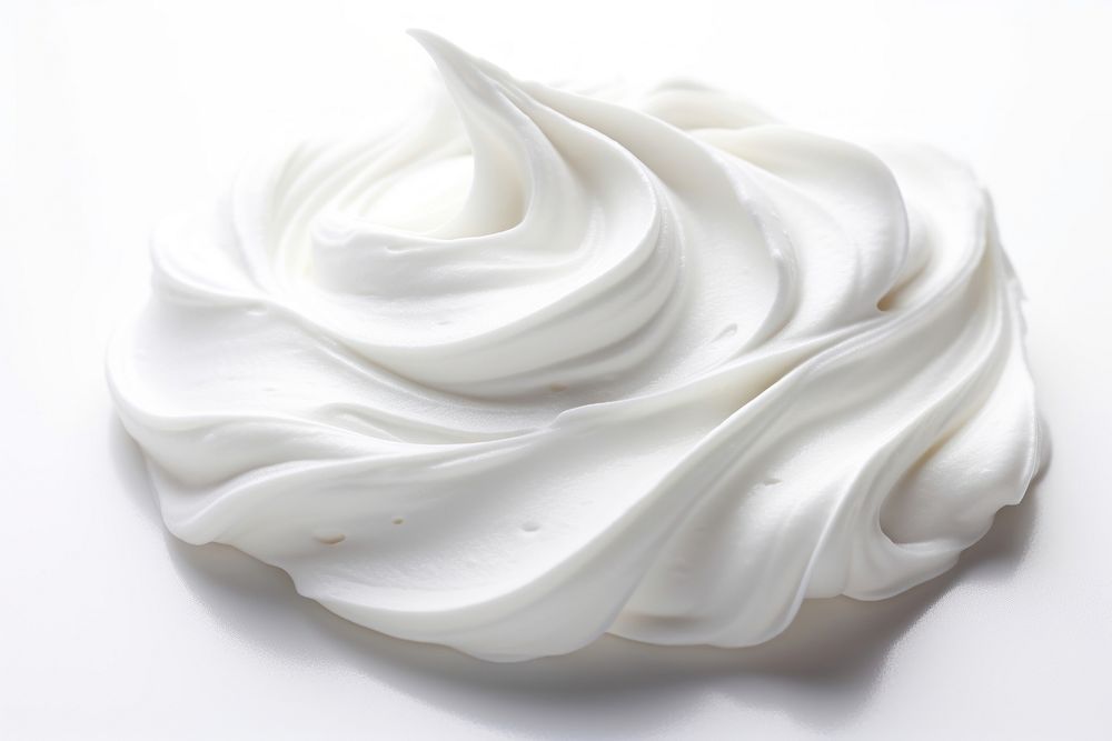 Shaving foam dessert cream icing. AI generated Image by rawpixel.