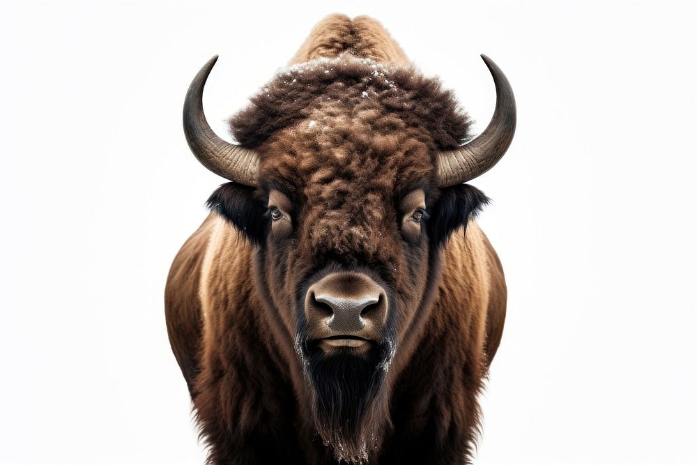 Bison livestock wildlife buffalo. AI generated Image by rawpixel.