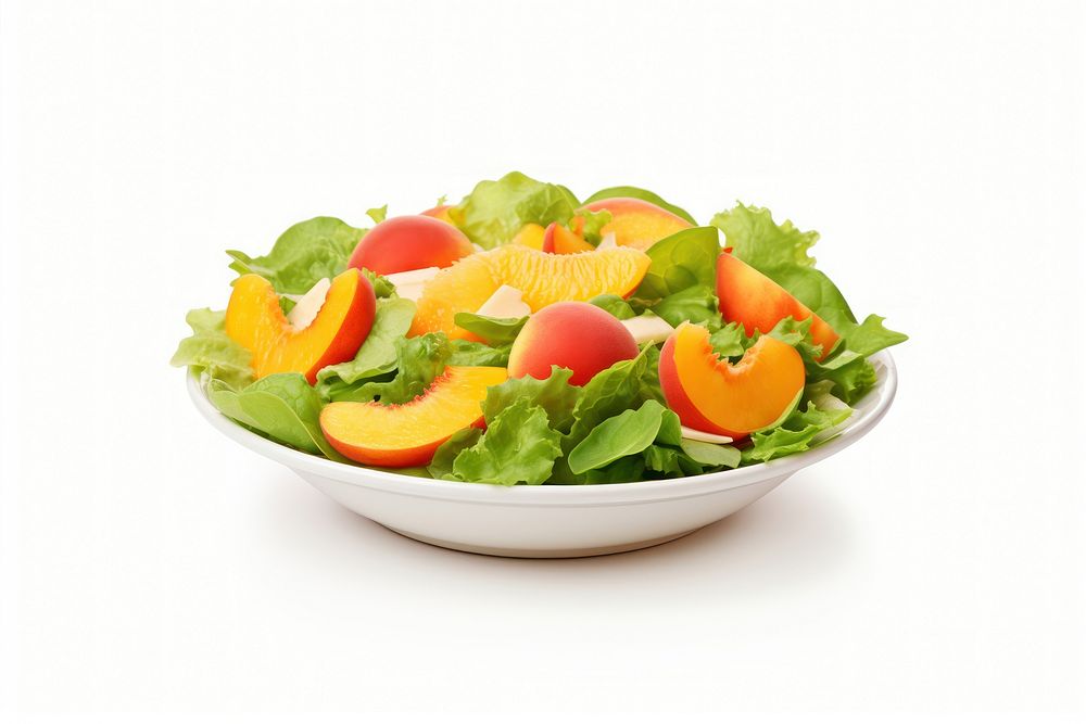 Salad fruit plate plant. AI generated Image by rawpixel.