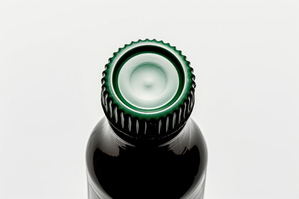 Bottle cap white background refreshment container. AI generated Image by rawpixel.