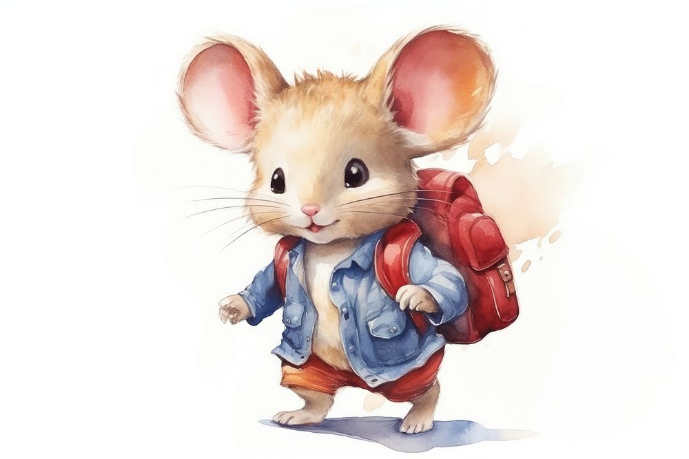 Animal mammal mouse baby. AI generated Image by rawpixel.