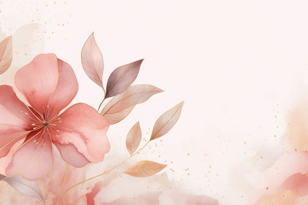 Flower watercolor background backgrounds abstract pattern. AI generated Image by rawpixel.