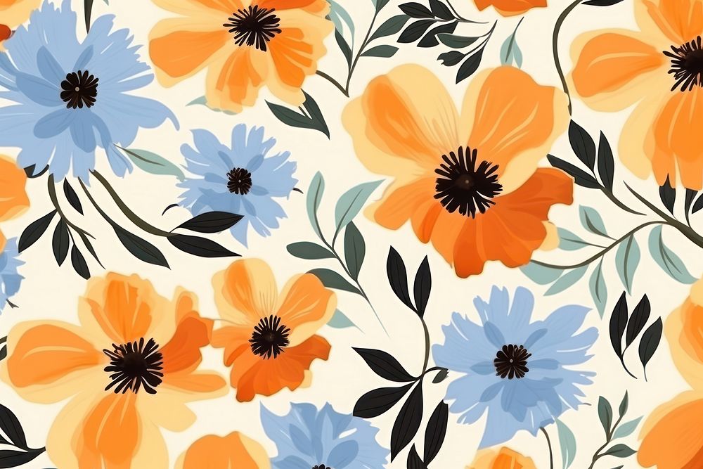 Abstract floral pattern  wallpaper abstract. 