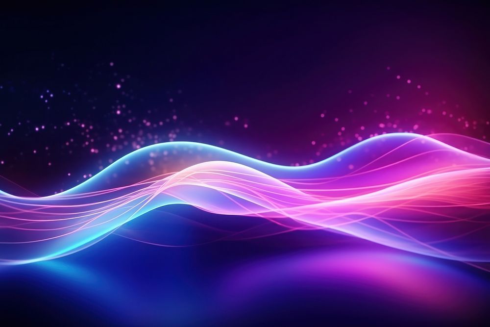 Abstract futuristic background light neon backgrounds. AI generated Image by rawpixel.