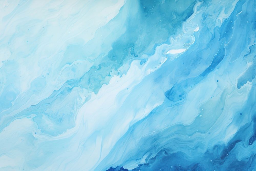 Texture backgrounds turquoise painting. AI generated Image by rawpixel.