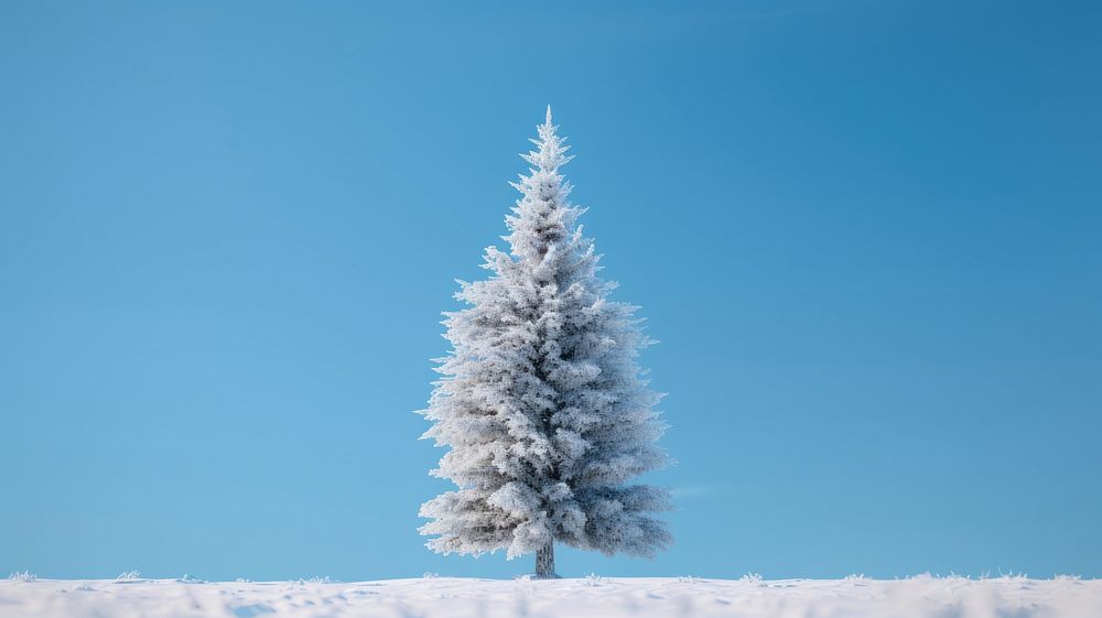 Christmas tree wallpaper snow outdoors winter. 