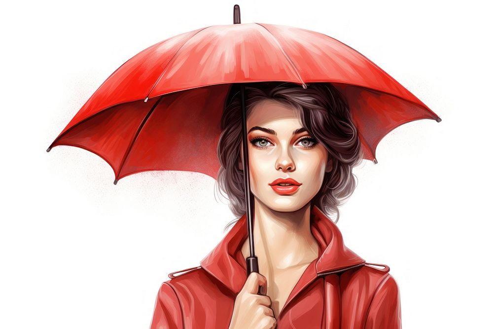 Umbrella female adult accessories. AI generated Image by rawpixel.
