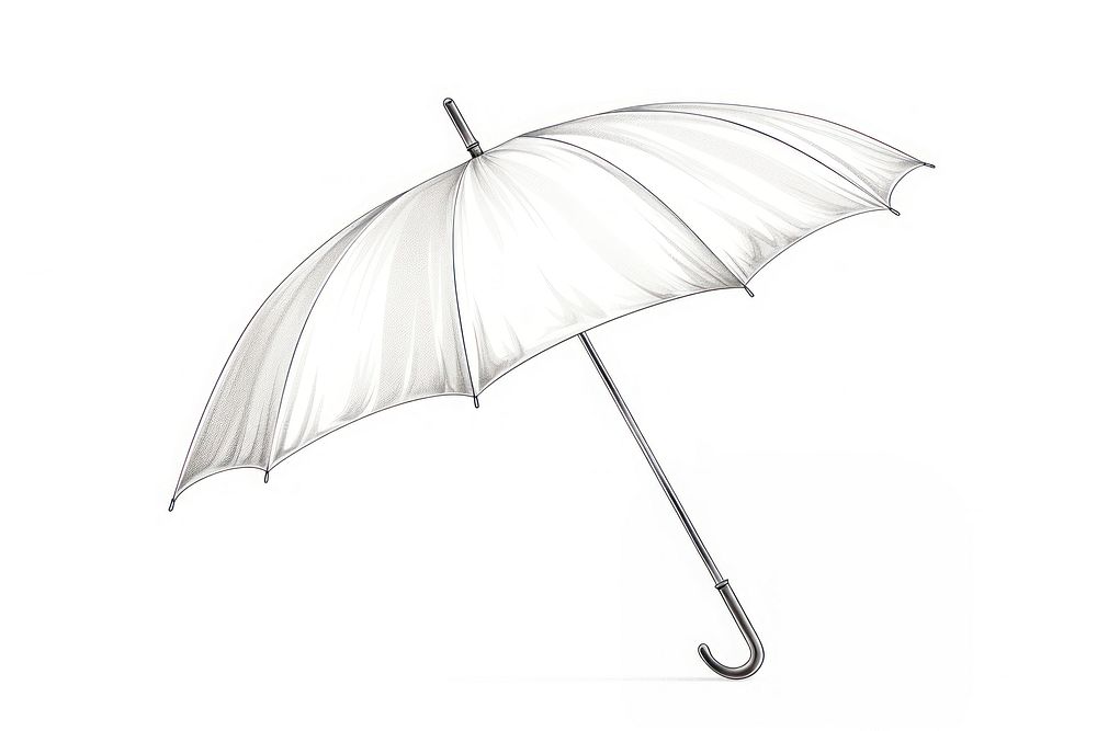 Umbrella white line wing. AI generated Image by rawpixel.